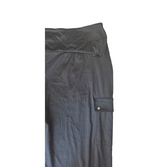 NWT Greg Norman Women's Adeline Ankle Pants Black Size XL - Picture 6 of 8